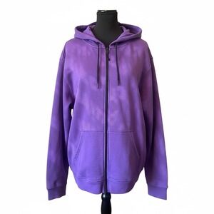 Twitch Purple Full Zip Hoodie Size XXL Rare Gaming